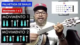 MELHORANDO A PALHETADA NO BANJO  Aprenda fácil a #TURBINAR  sua palhetada no banjo de maneira eficaz