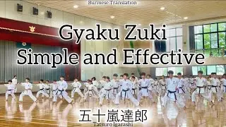 Simple and Effective Ways of Gyaku Zuki