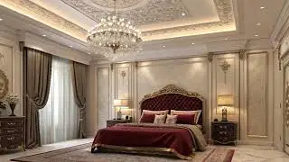 Luxury Palace TV Lounge Tour | Elegant Royal Interiors with Lavender & Gold Accents