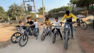 Monster cycle race😱#trendingvideo #Offloadingcycle #vlog #viralvideo 