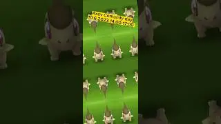 Axew Comunity day #pokemongo #axew #comunityday #shinypokemon