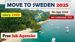 Sweden Work Visa 2025 | How to Get a Job in Sweden | Move to Europe Easily | Owafk Africa