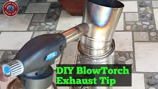 DIY blow torch exhaust tip | AUN replica | Raider 150 | Byahe Vlog