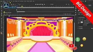 How To Make Background for King & Queen Story | Adobe Animate 2019 2D Animation Hindi Tutorial