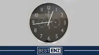 🥇 St. Leonhard 3in1 Funk Wanduhr Test &ndash; Thermometer und Hygrometer