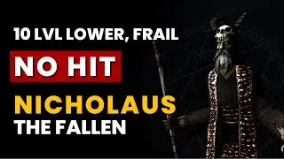 V Rising - Nicholaus the Fallen | No Hit, 10 Levels Lower, Frailed | Solo Boss Kill