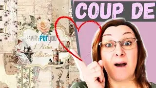 A quoi ressemble la collection scrapbooking L'Atelier de Papers for You&nbsp;#scrapbooking&nbsp;#papersforyou