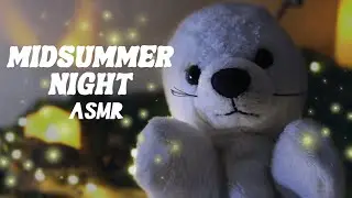 ASMR | Midsummer Night Ritual With Babyseal 🌿 (pampering, positive affirmation, low light)
