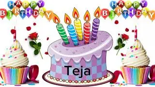 Teja happy birthday song/Teja happy birthday/Teja birthday status song