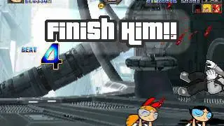 MUGEN- Blossom & Buttercup vs 4 Random Characters