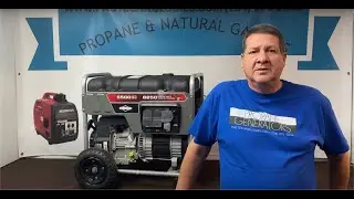 Briggs & Stratton 5500 &mdash; видео о переходе с газа на пропан и природный газ