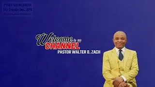 Pastor Walter O. Zach, General Overseer Old Time Faith Ministries