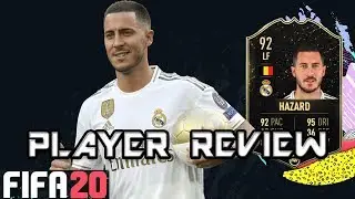 FIFA 20 | 92 INFORM Eden Hazard Player Review | TOTW HAZARD