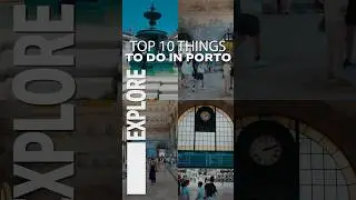 Explore Top 10 Best Things To Do in Porto Portugal 🇵🇹 #porto #portugal #portugaltravel #portovlog