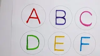 ABCD, alphabet, a for Apple b for ball, phonics,kids class, kids abcd, a to e in capital letters