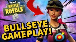 BULLSEYE Skin Gameplay! In Fortnite Battle Royale