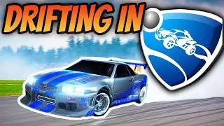 1v1 DRIFT BATTLE in Rocket League?!