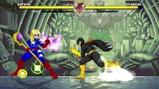 BATGIRL VS STARGIRL | INSANELY EPIC MUGEN BATTLE