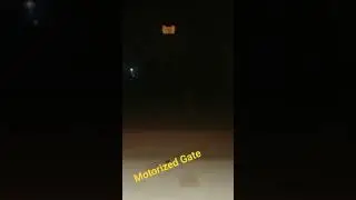 Motorized Gate