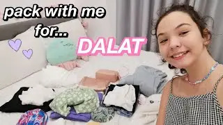 PACK WITH ME FOR DALAT | Milana Blogs