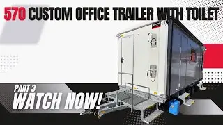 570 Custom Portable Office Trailer | Walkthrough | Portable Research Centre Part 3 | Scanvogn