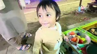 Main di pasar malam seru  #fypシ゚  #cutebaby #bayimandiri #fypシ゚viral #cute #baby #baby #bayivlog 