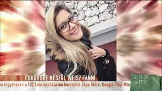 Weisz Fanni párját nem érdekli a sárdobálás - tv2.hu/mokka