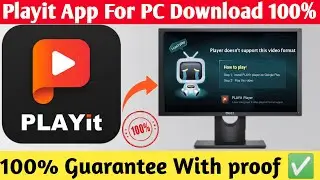How To Fix Playit App Install For PC Fix Problem | Playit Download Pc (Window,10,8,7) I Can't Play