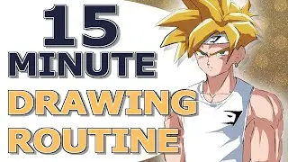 15 Minute Drawing Routine - How To Draw
