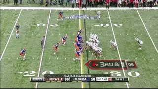 Sharrif Floyd vs Louisville (2013 Bowl)