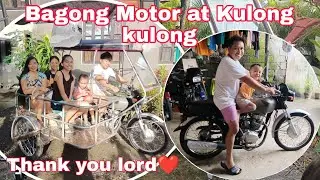 Nagbili kami ng Motor at kulong kulong para saaming negosyong Videoke rent/ Thank you Lord😇🙏