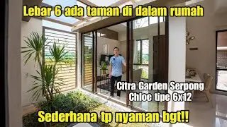 RUMAH DEKAT BSD CUMA 900 JT‼️CITRA GARDEN SERPONG | CLUSTER CHLOE TIPE 6X12 BY CIPUTRA | BID EP09