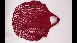 #meshbag Customized Portable Colorful Net Crochet String Reusable Shopping Grocery Tote Bag Cotton