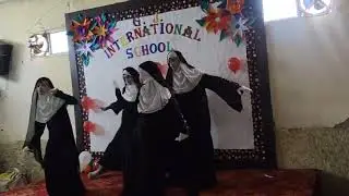 the nun dance G.J international school