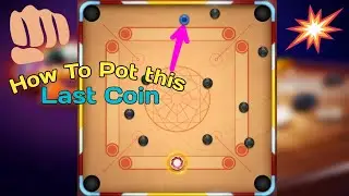 HOW TO POT THIS LAST COIN 😁 / Carrom Pool / Gaming Nazim / Indirect shot 💪