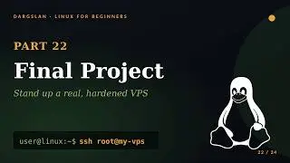 Linux for Beginners #22 — Final Project | Stand Up a Real, Hardened VPS End to End