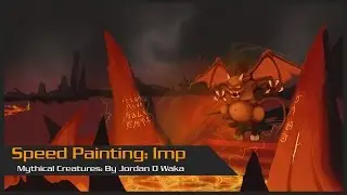 Speed Painting | Mythical Creatures - Imp