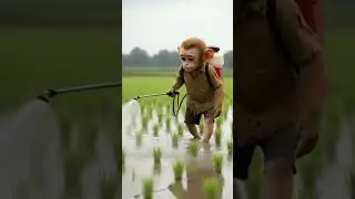 A Poor Monkey&rsquo;s Hard Work in the Fields 🐒🌾
