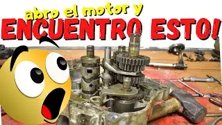 Terminamos de DESARMAR 🅴🅻 Motor Dinamo (chino)150 cc Que pasa con un motor de moto con agua y polvo