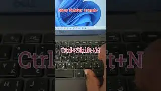 Windows New folder 📁📂 create shortcut #newfolder#windows #getdot #computer #viral #subscribe #laptop