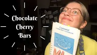 Chocolate Cherry Bars !!