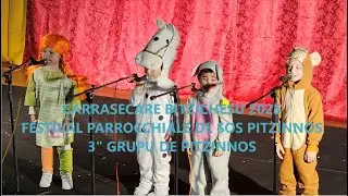 CARRASECARE BITICHESU 2025   FESTIVAL DE SOS PITZINNOS 3&deg; GRUPU