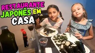 BRINCANDO DE RESTAURANTE JAPON&Ecirc;S 🍽️ | Mariana Brand&atilde;o e Fam&iacute;lia #youtube #family 