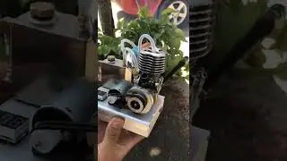 Two-stroke gasoline engine - DIY Creators Mini Engine