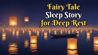 Sailing Down the River of Lanterns | Original Fairy Tale Sleep Story for Deep Rest
