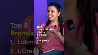 Top 5 Cosmetic Brands in India