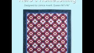 Quiltmaker Presents: A Hero's Homecoming Quilt Kit from July/August 2015