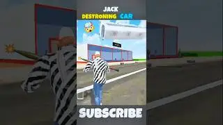 JACK DESTROYING💥 CAR 🤯| INDIAN THEFT AUTO SIMULATOR #ita​ #gaming​ #shortsfeed