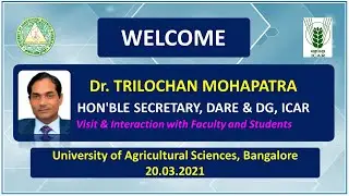 Interaction with Hon'ble Director General, ICAR