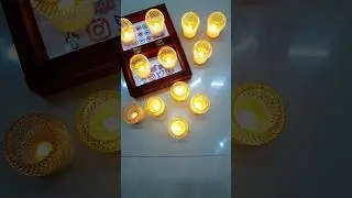 New Lights for Decoration 🕯️ Led Candle 🕯️#shorts #shortsvideo #himeshsinghshorts